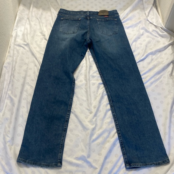 Men’s Wrangler Relaxed Fit Premium Quality Levi Jeans - Picture 6 of 14